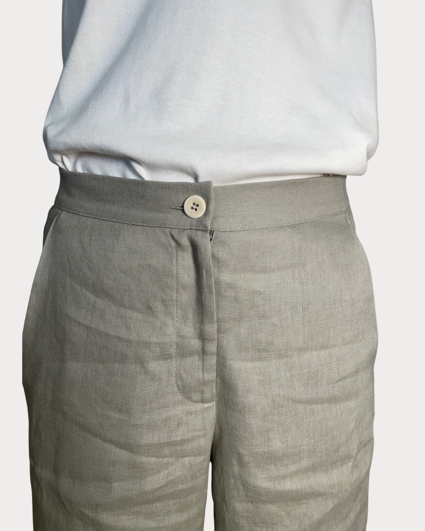 Linen Pant - Sage