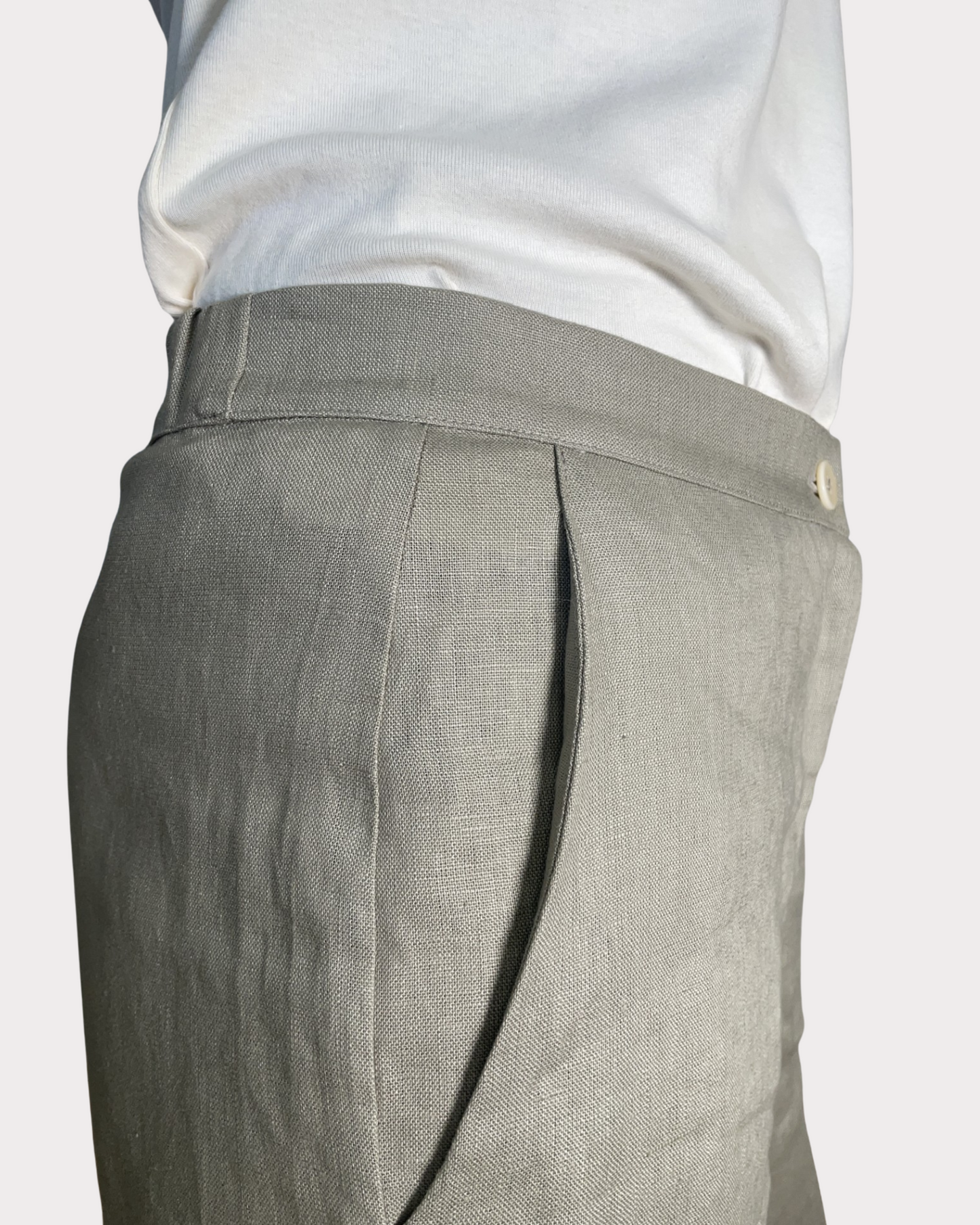 Linen Pant - Sage