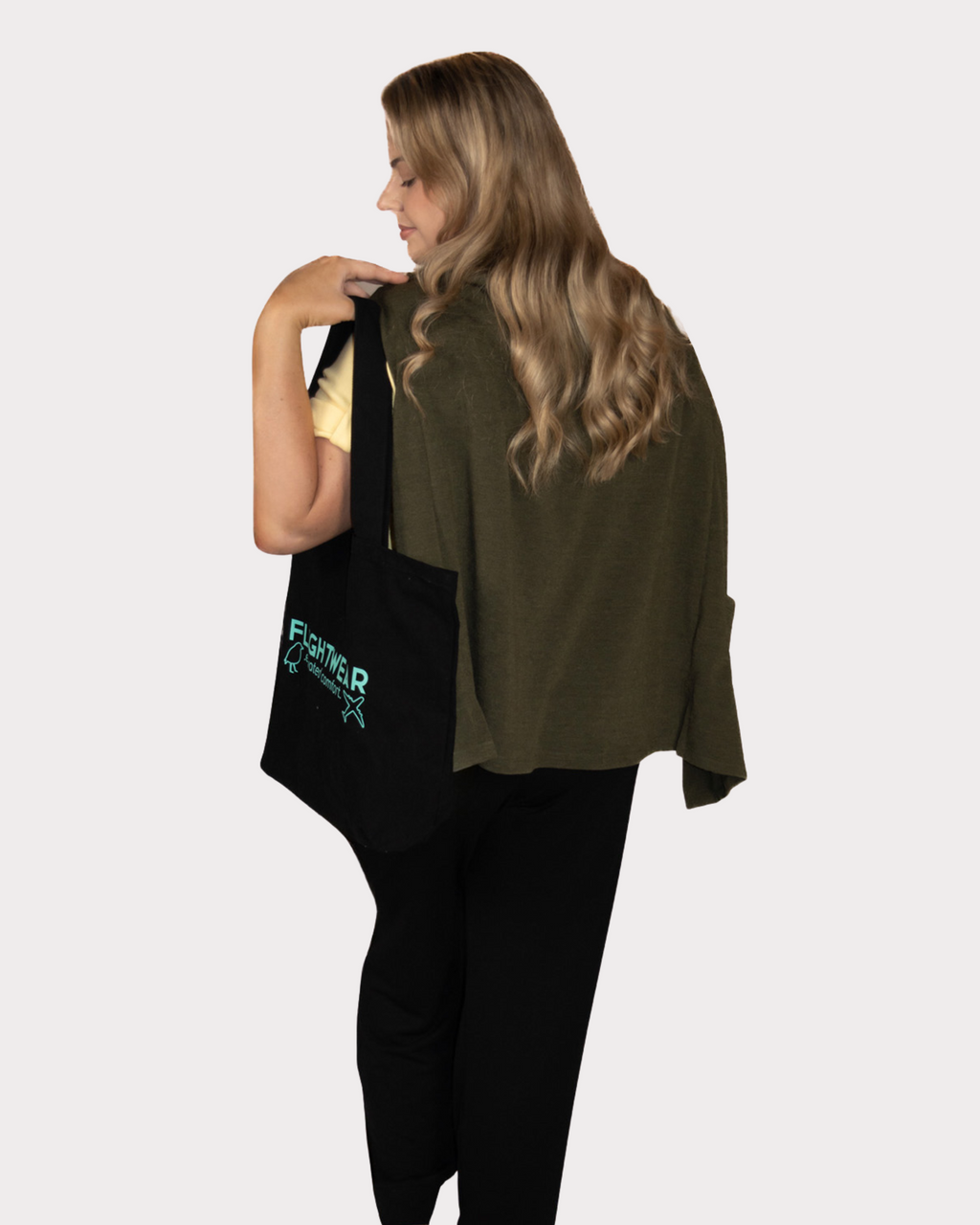 Long Line Cardigan - Olive