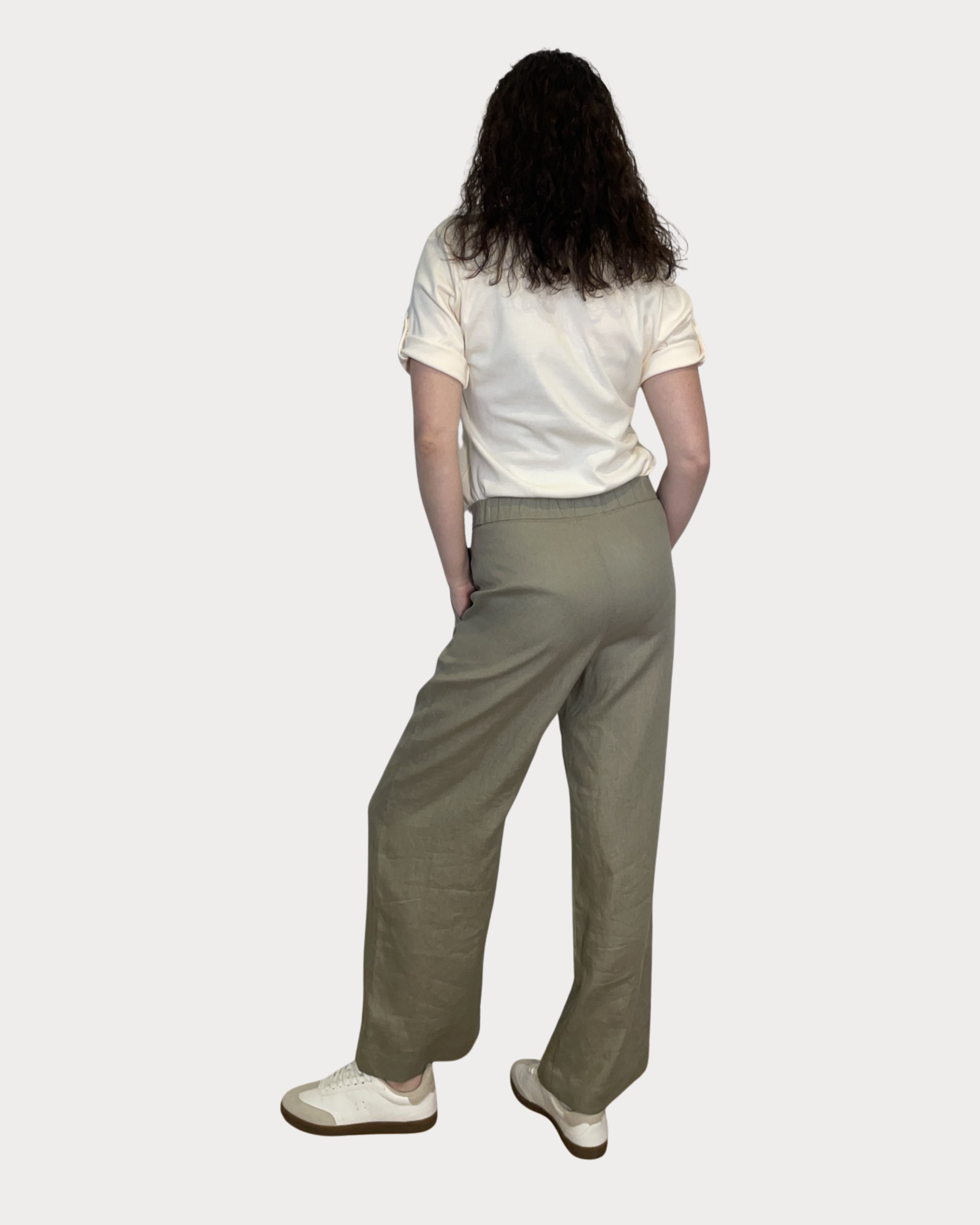 Linen Pant - Sage