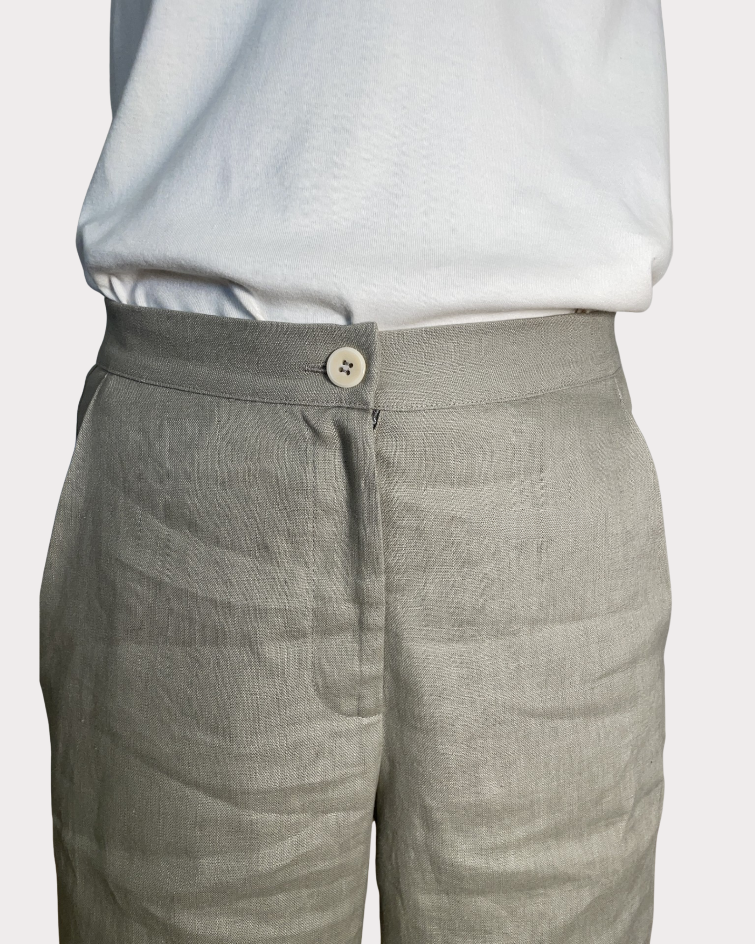 Linen Pant - Sage