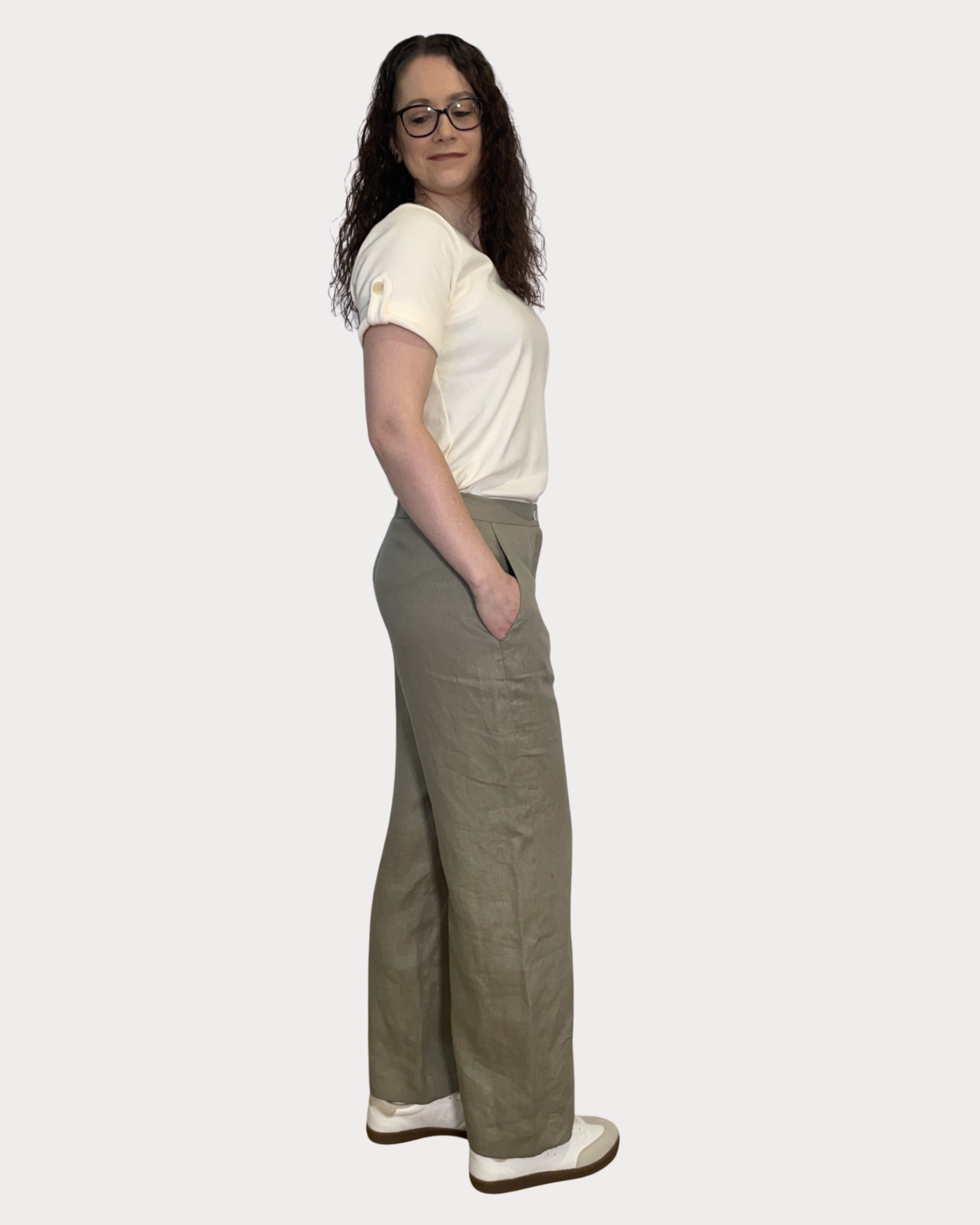 Linen Pant - Sage